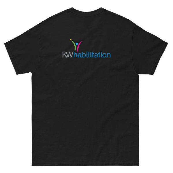 Inspiring Abilities Enriching Lives T Shirt (with back printing) - Image 5