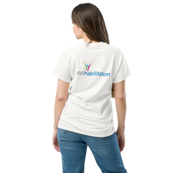 Inspiring Abilities Enriching Lives T Shirt (with back printing) - Image 4