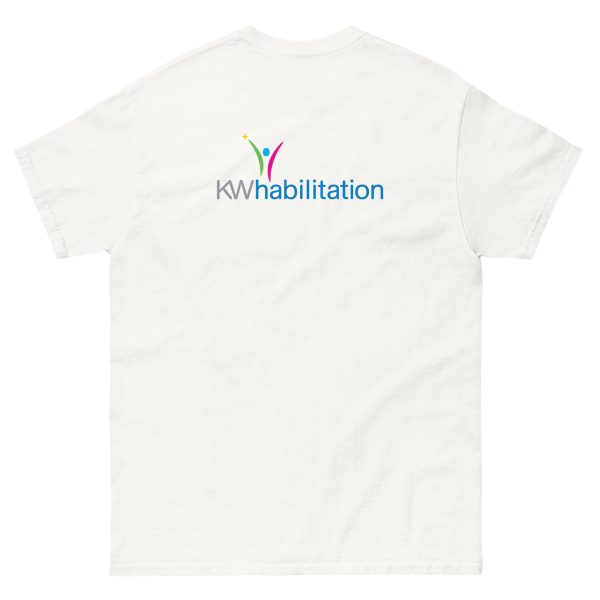 Inspiring Abilities Enriching Lives T Shirt (with back printing) - Image 8