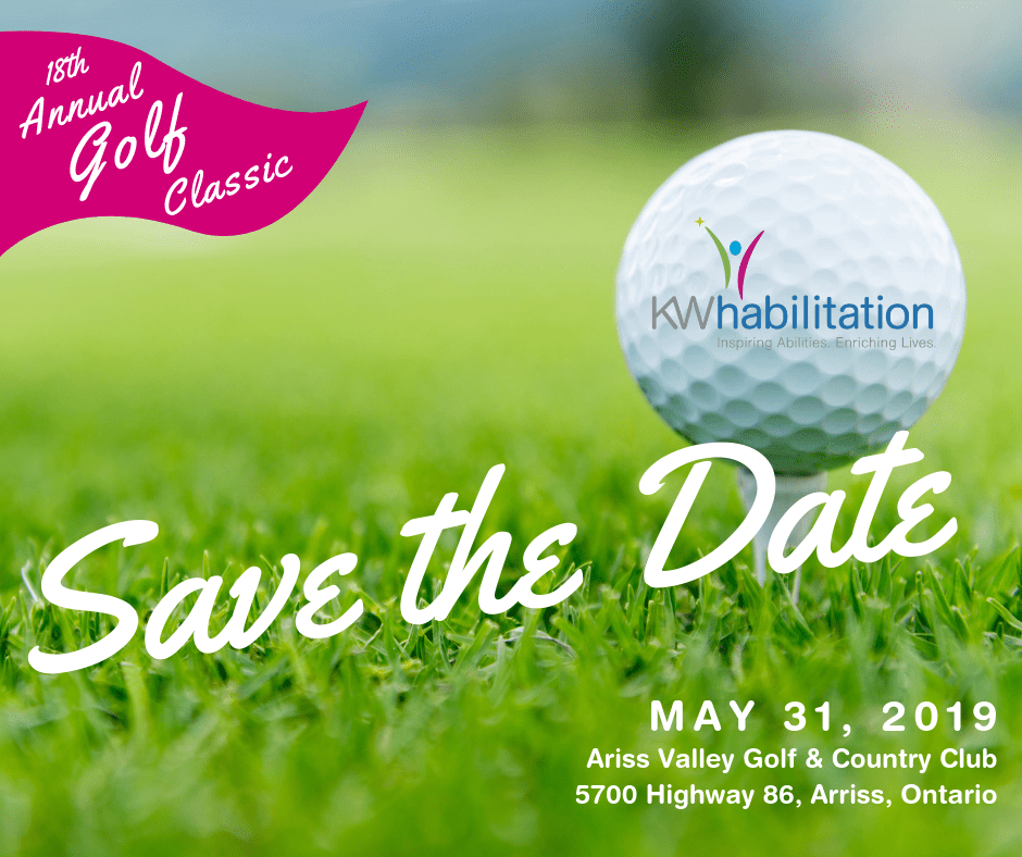 Save the Date golf tournament