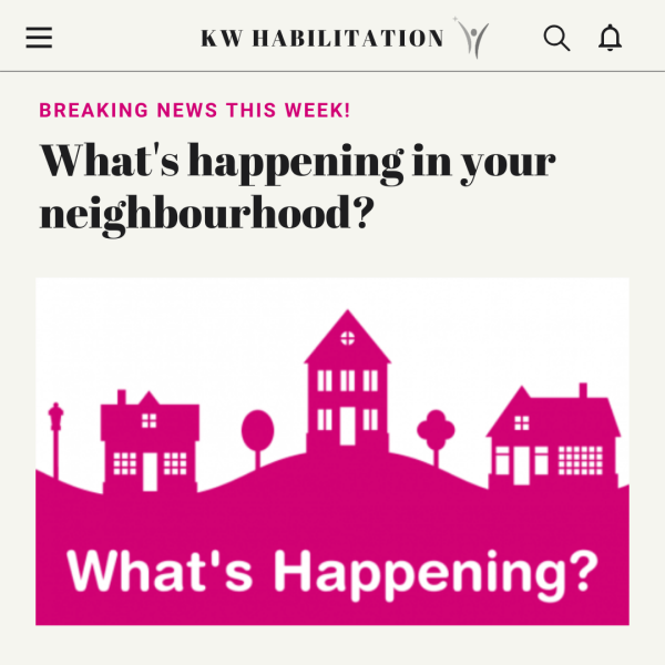 What's Happening in Your Neighbourhood?