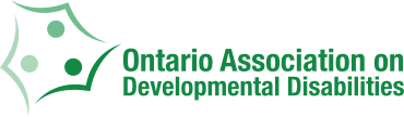Ontario Association on Developmental Disabilities logo.
